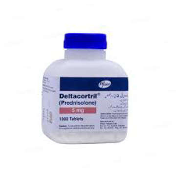 Picture of Deltacortril 5mg Tab 1x1000s
